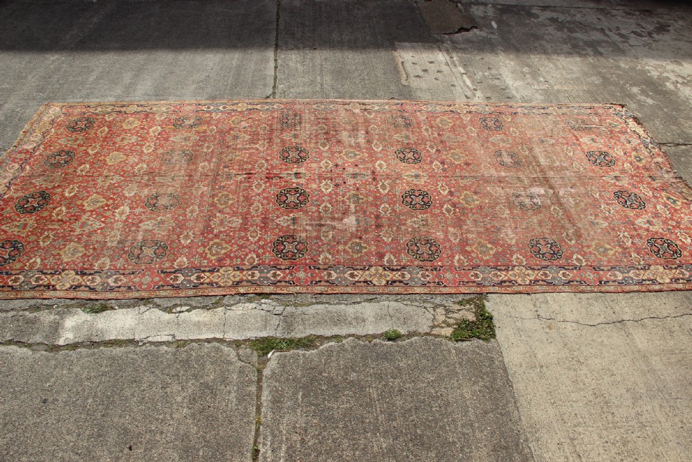 18th Century 'Golden Triangle' Carpet View III