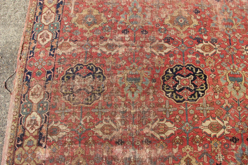 18th Century 'Golden Triangle' Carpet View VIII