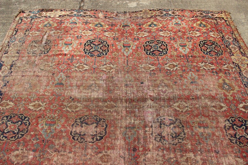 18th Century 'Golden Triangle' Carpet View IX