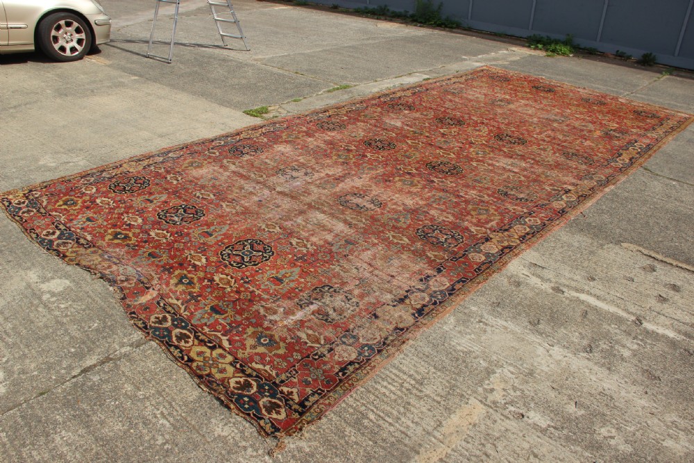 18th Century 'Golden Triangle' Carpet View XI