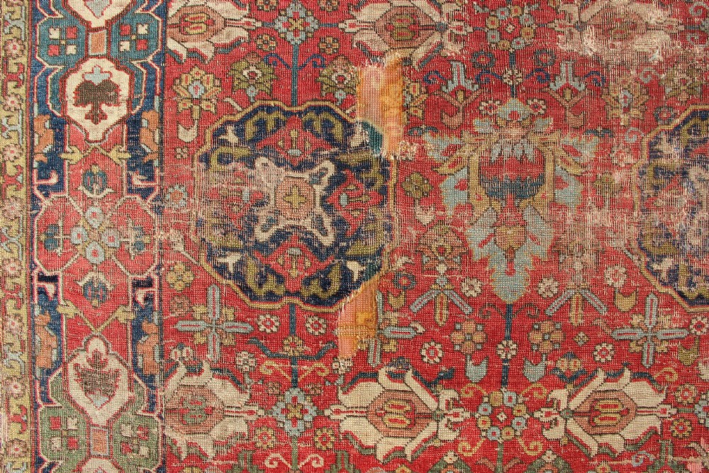 18th Century 'Golden Triangle' Carpet View XII