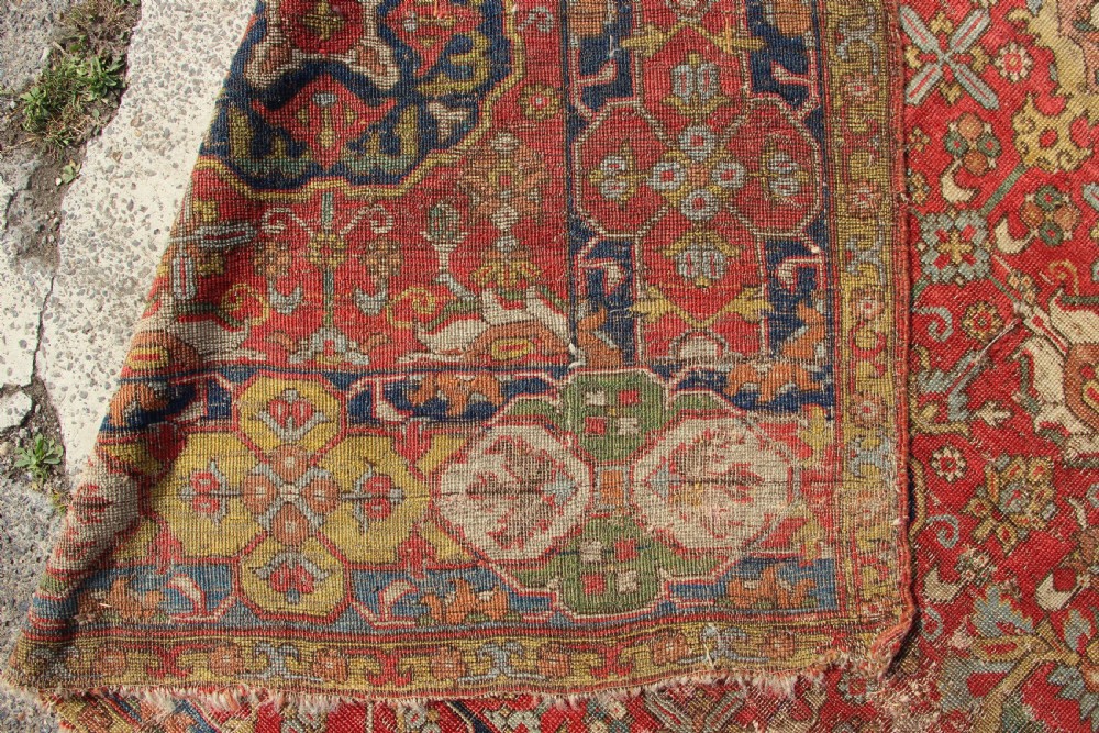 18th Century 'Golden Triangle' Carpet View XV