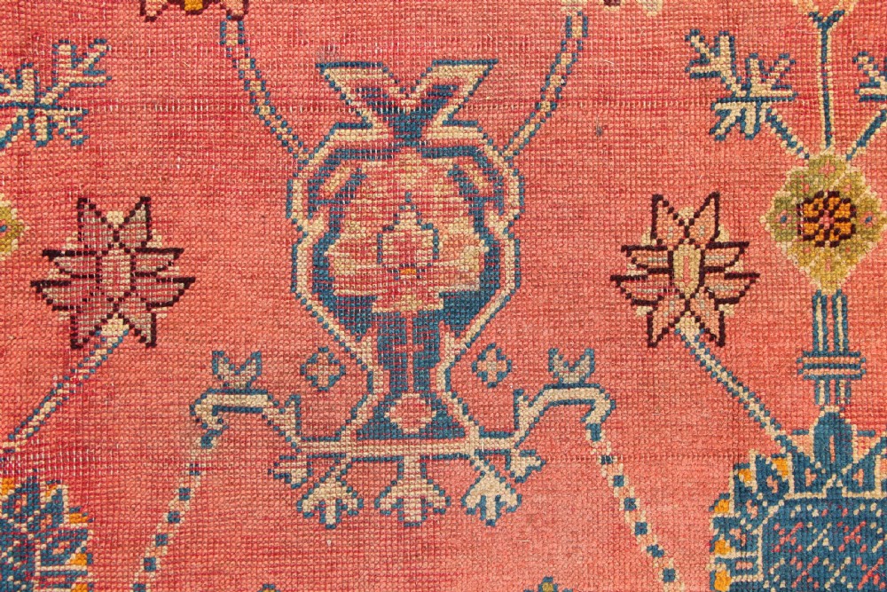 264 x 316cm Antique Oushak or Ushak Carpet View V
