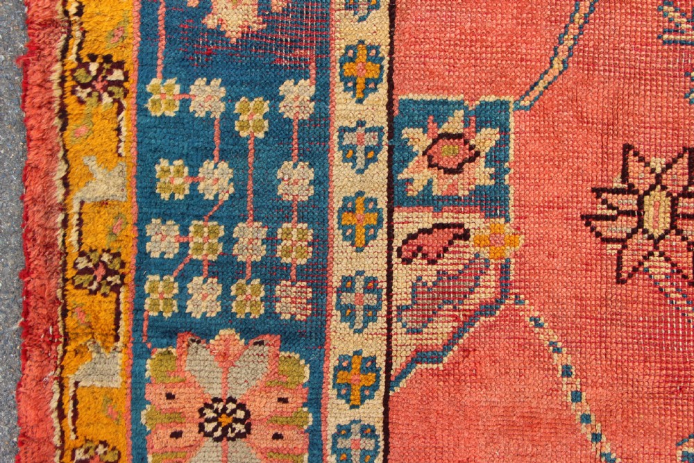264 x 316cm Antique Oushak or Ushak Carpet View VI