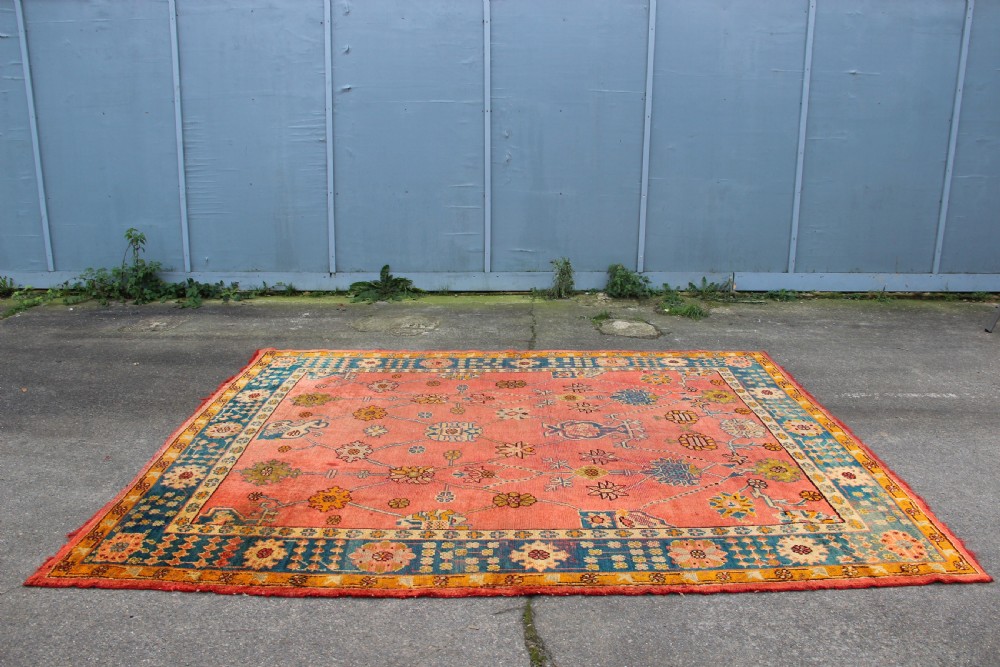 264 x 316cm Antique Oushak or Ushak Carpet View XIV