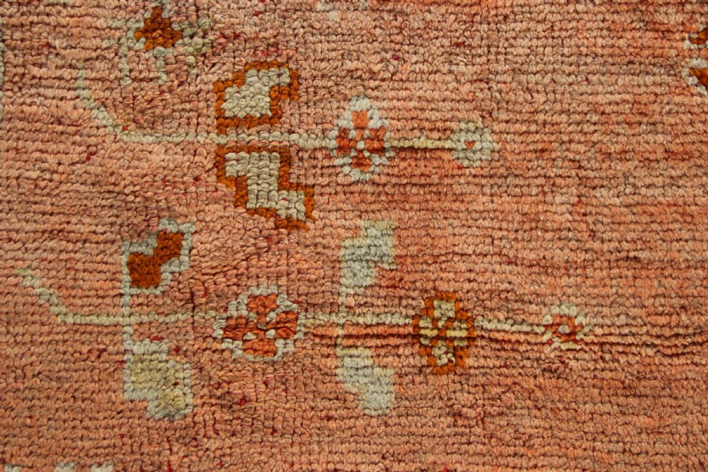 220 x 287cm Antique Oushak or Ushak Rug View VI