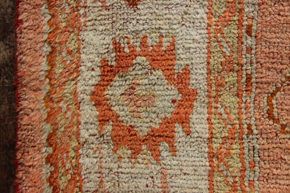 220 x 287cm Antique Oushak or Ushak Rug View VII