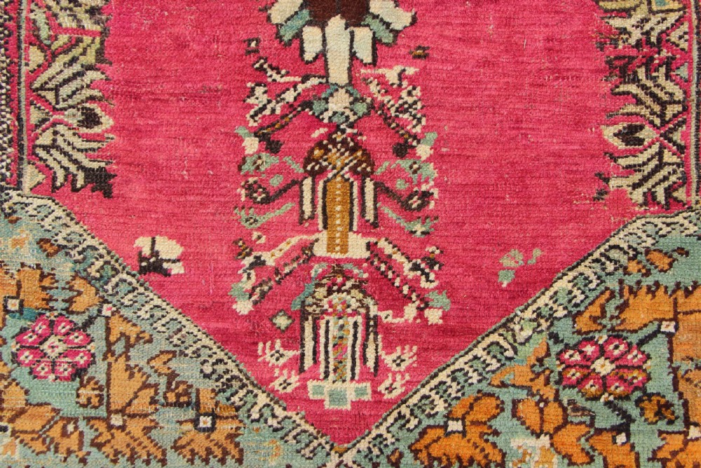 135 x 278 Antique Ghiordes Rug View VI