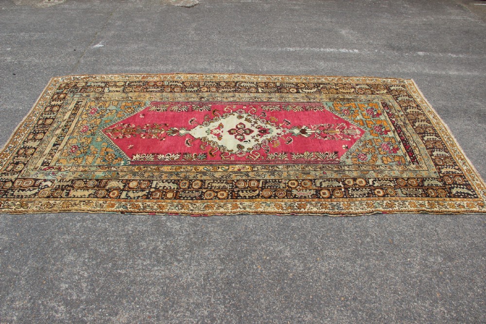 135 x 278 Antique Ghiordes Rug View VIII
