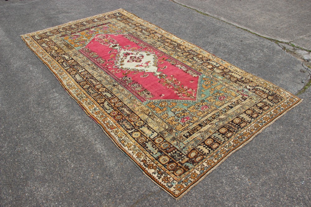 135 x 278 Antique Ghiordes Rug View XI