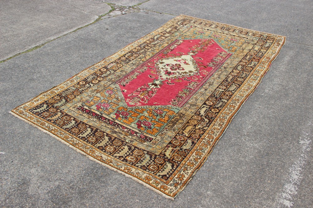 135 x 278 Antique Ghiordes Rug View XIII