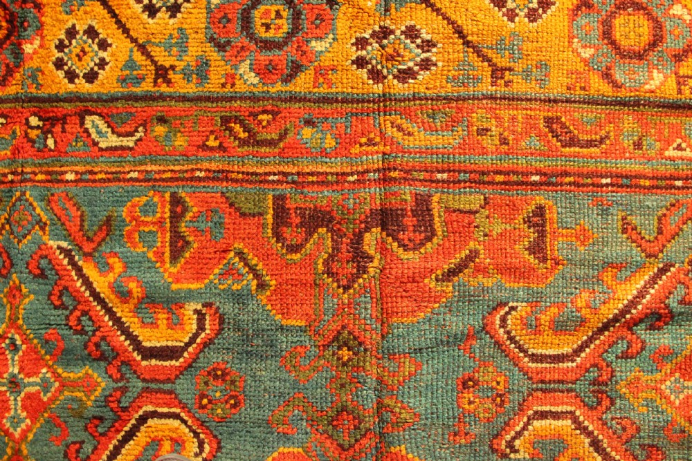 324 x 315cm Antique Oushak or Ushak Carpet View IX