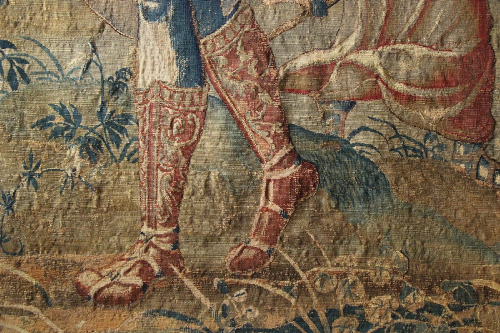 103 x 251cm 17th century Flemish Tapestry View IV