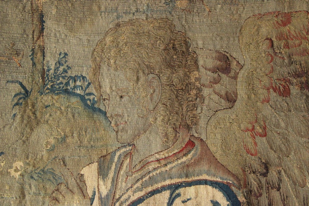 103 x 251cm 17th century Flemish Tapestry View VI