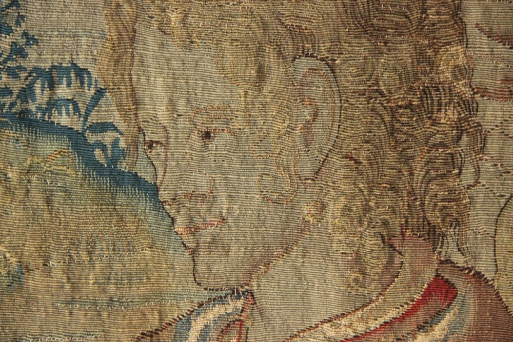 103 x 251cm 17th century Flemish Tapestry View VII