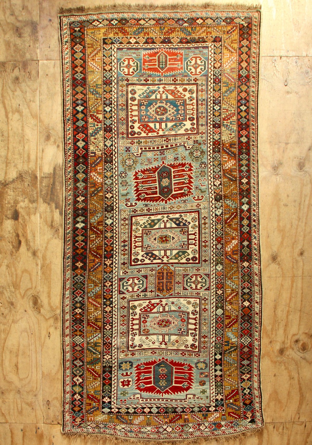 131 x 290cm Antique Shirvan Runner