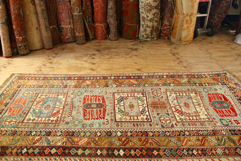 131 x 290cm Antique Shirvan Runner View X