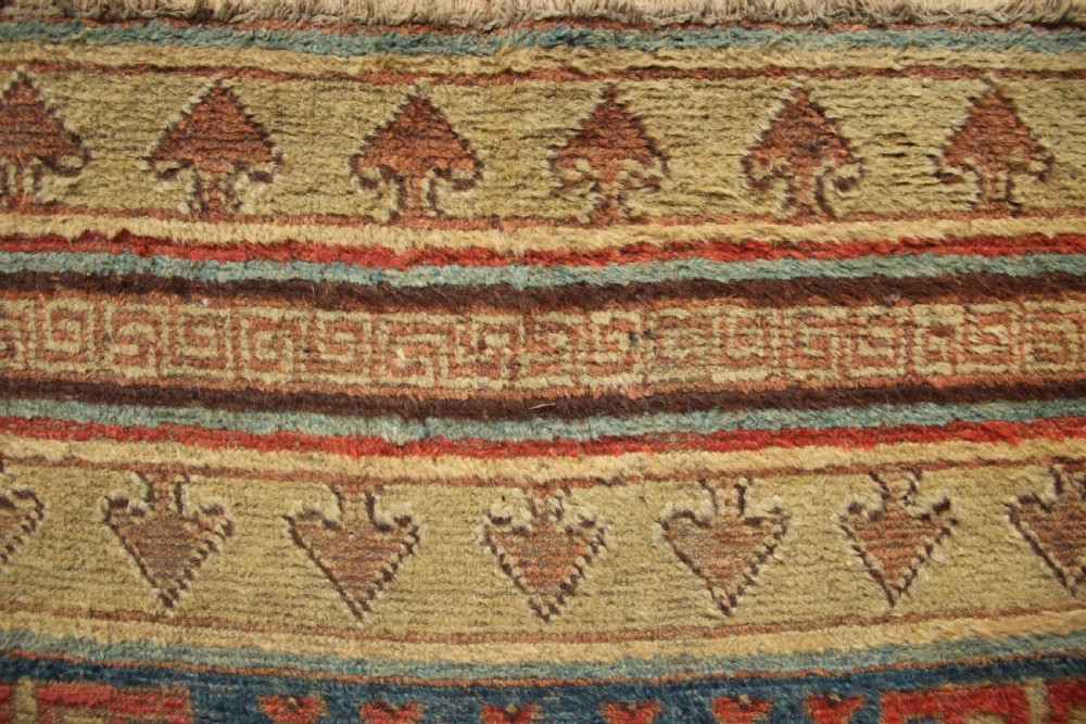 151 x 336cm 18th Century Khotan Carpet View IV