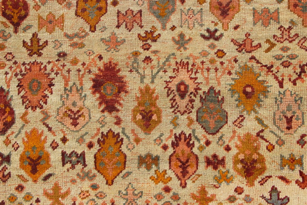 380 x 504cm Antique Oushak or Ushak Carpet View IV