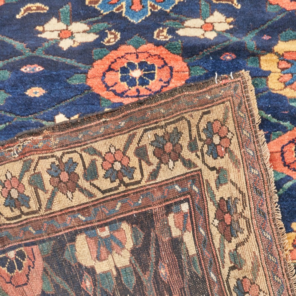 141 x 405cm Antique Kurdish Runner View III