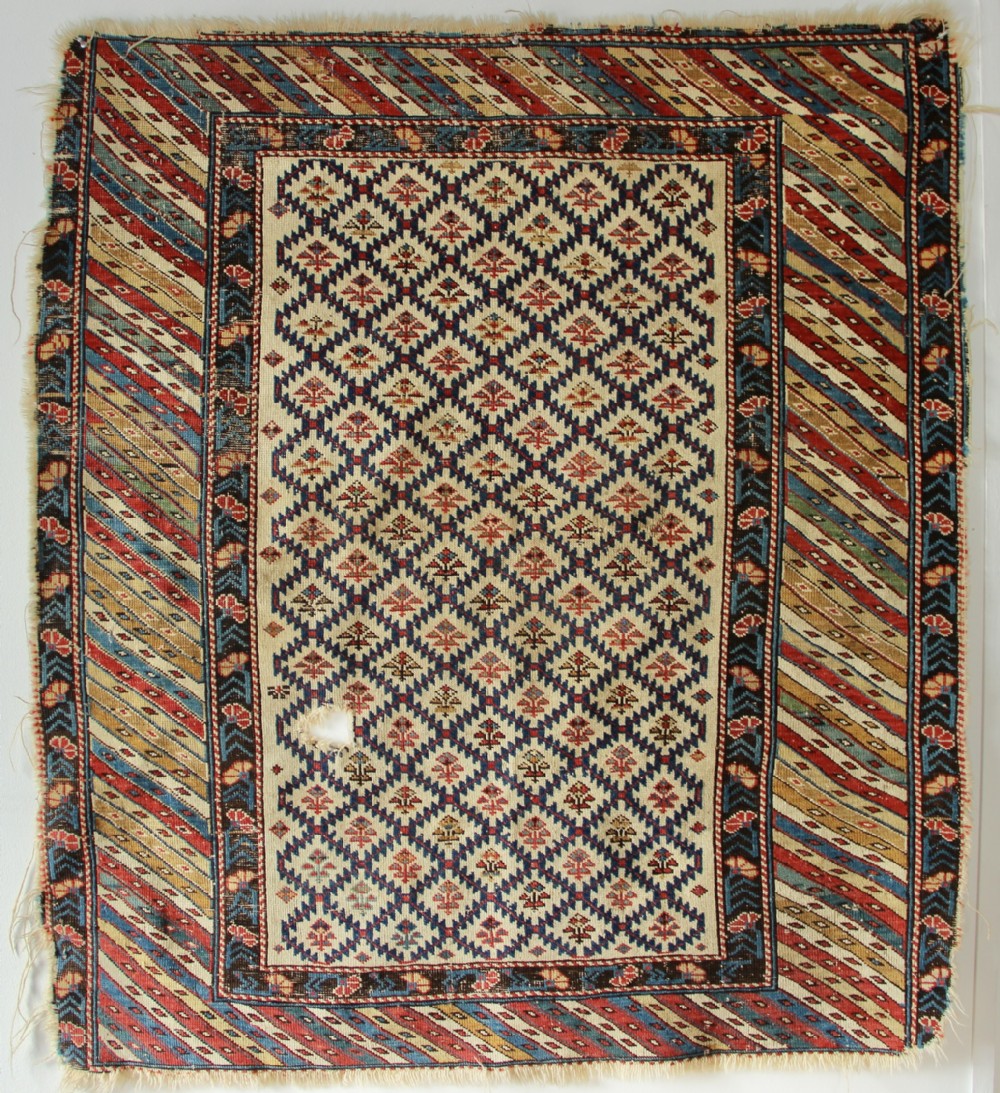 106 x 119cm Antique Shirvan Rug, the Caucasus