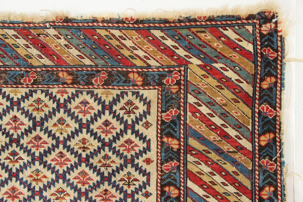106 x 119cm Antique Shirvan Rug, the Caucasus View III