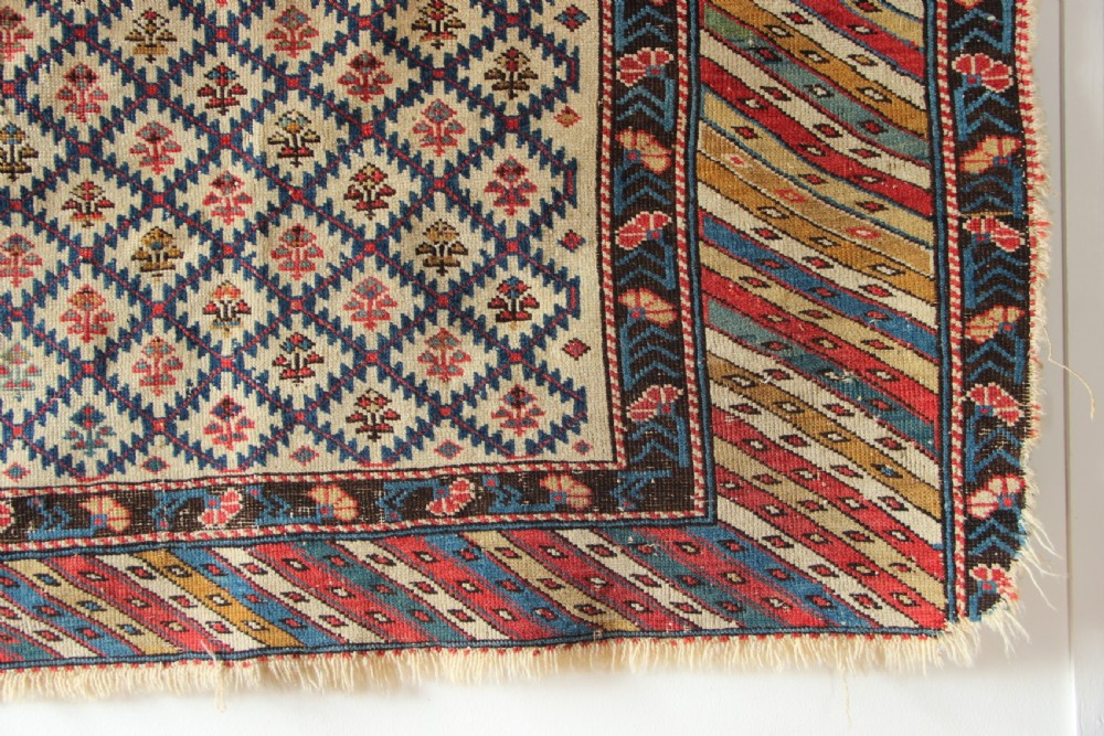 106 x 119cm Antique Shirvan Rug, the Caucasus View IV