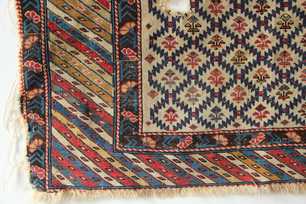106 x 119cm Antique Shirvan Rug, the Caucasus View V