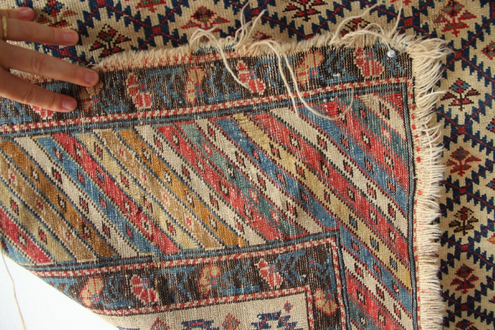 106 x 119cm Antique Shirvan Rug, the Caucasus View VI