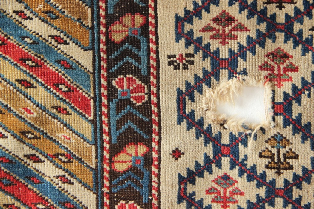 106 x 119cm Antique Shirvan Rug, the Caucasus View VIII