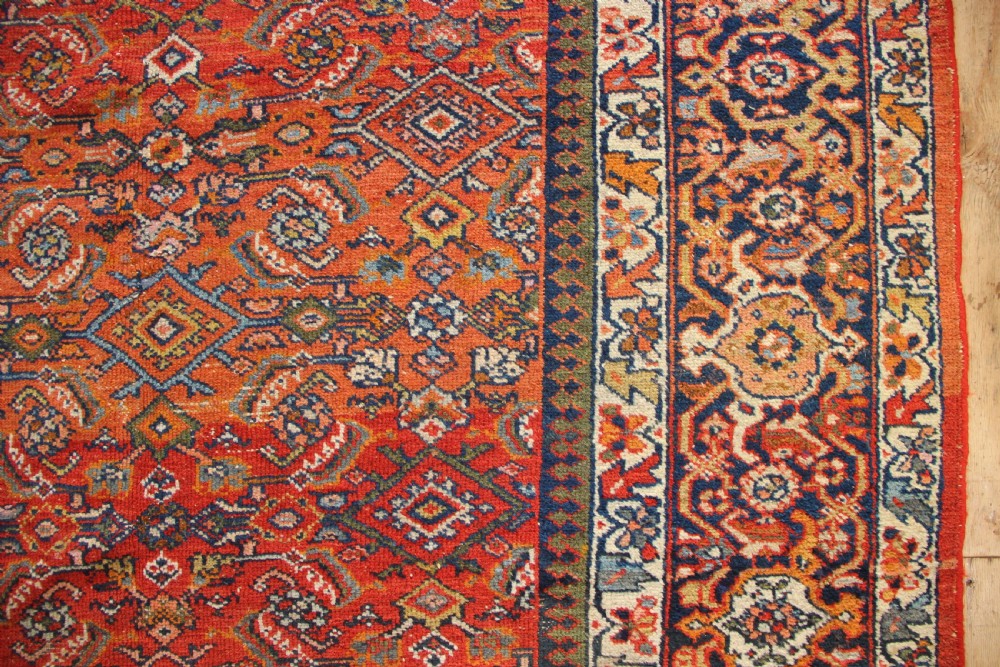 307 x 418 Antique Mahal Carpet View III
