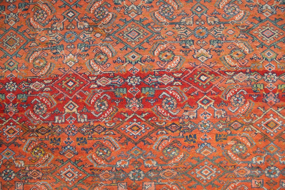307 x 418 Antique Mahal Carpet View IV