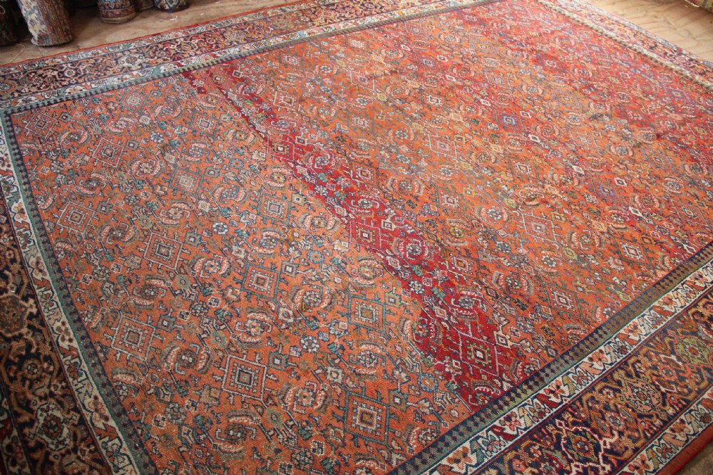 307 x 418 Antique Mahal Carpet View IX