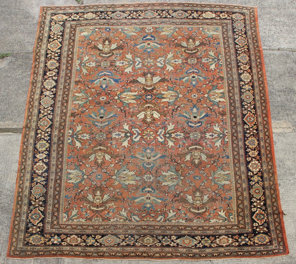 318 x 407cm Fine Antique Mahal Carpet