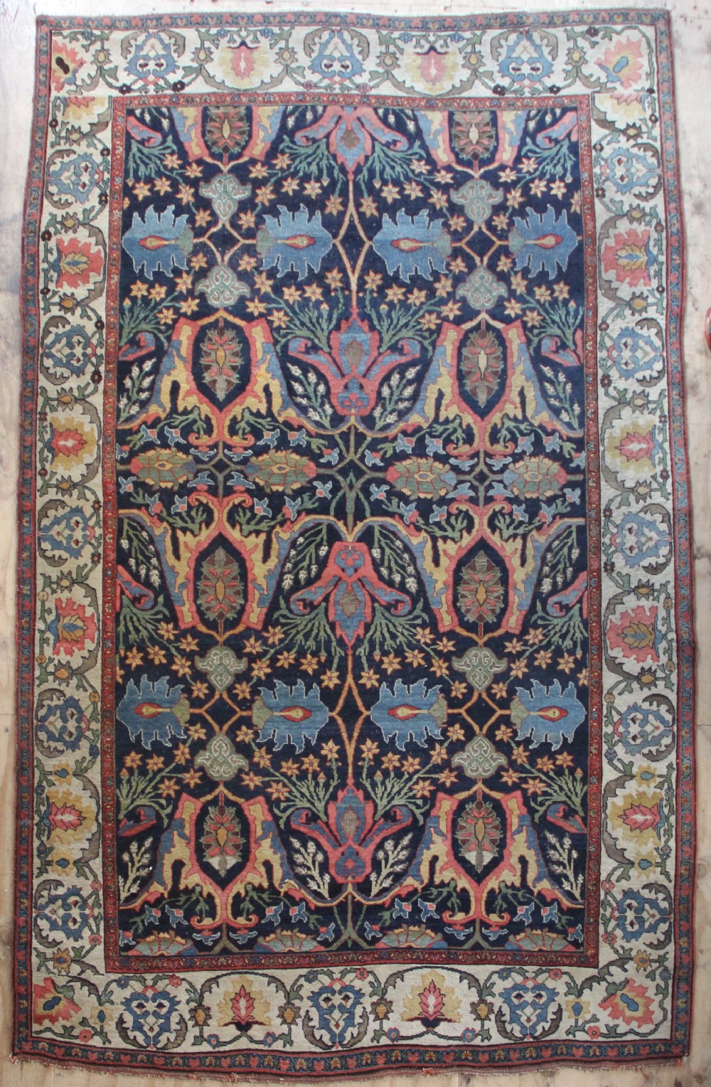 210 x 353cm Antique Garrus Bidjar Carpet