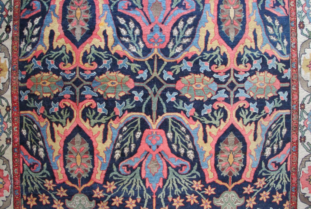 210 x 353cm Antique Garrus Bidjar Carpet View VI