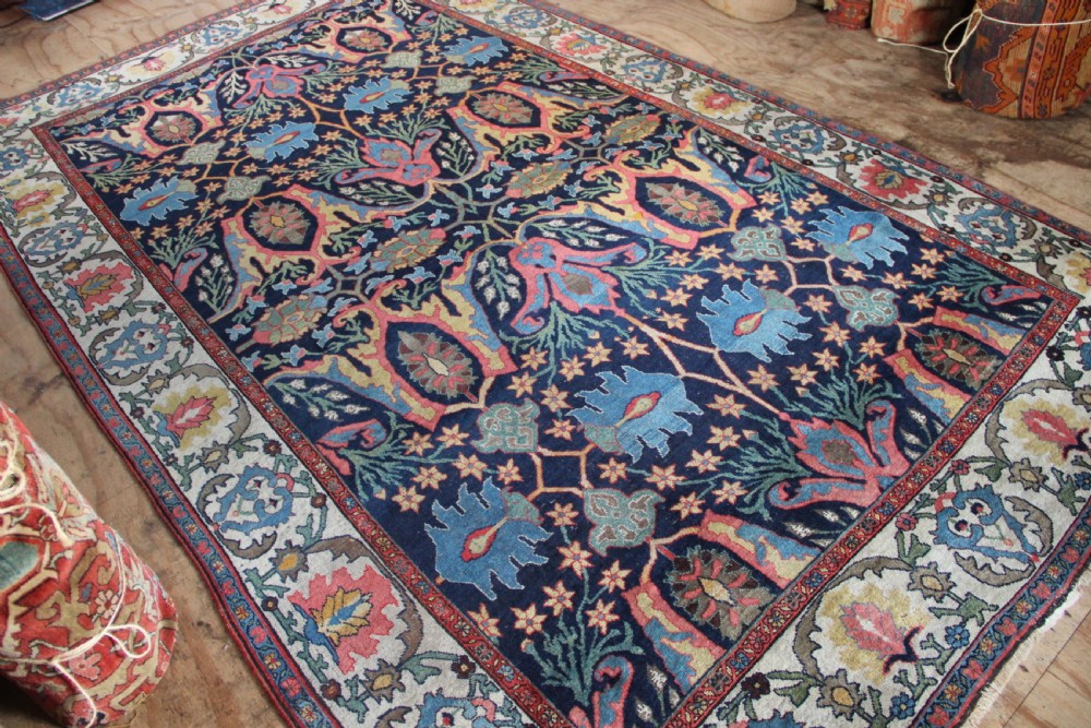 210 x 353cm Antique Garrus Bidjar Carpet View IX