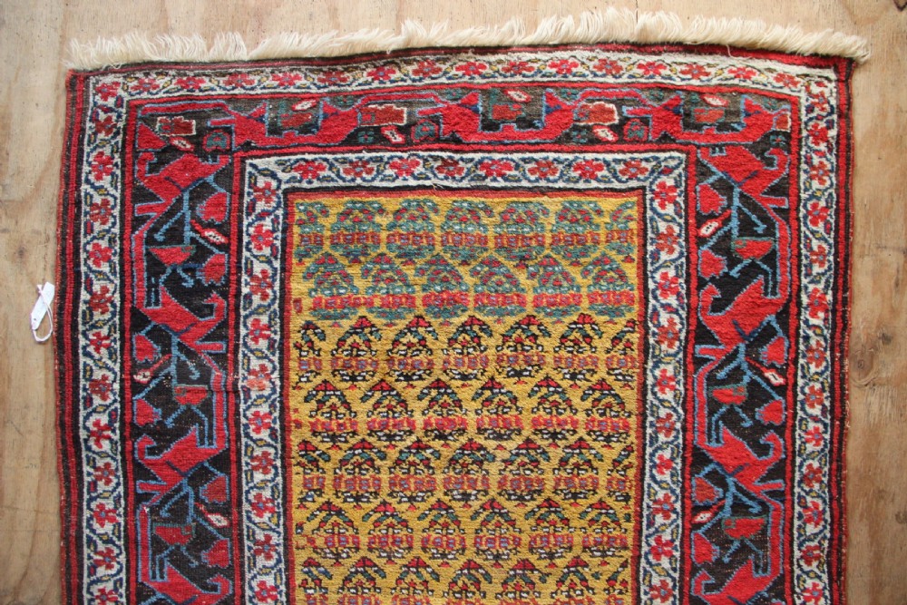 119 x 328cm Antique Kurdish Bidjar Runner View IV