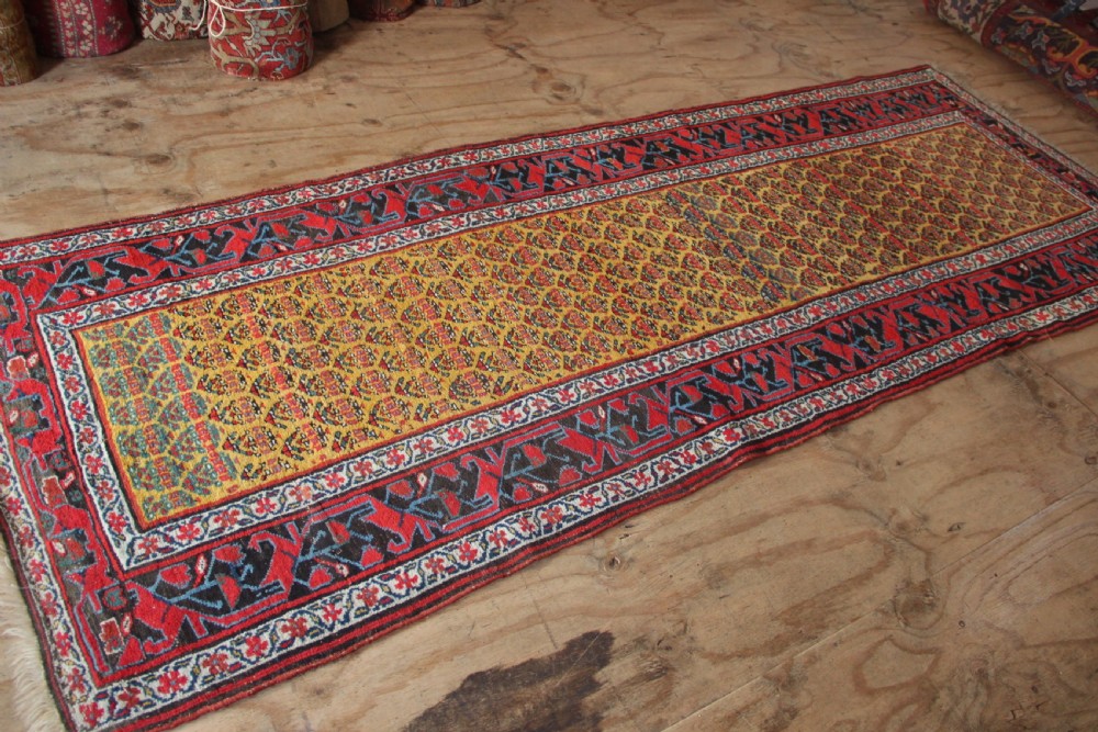 119 x 328cm Antique Kurdish Bidjar Runner View VII