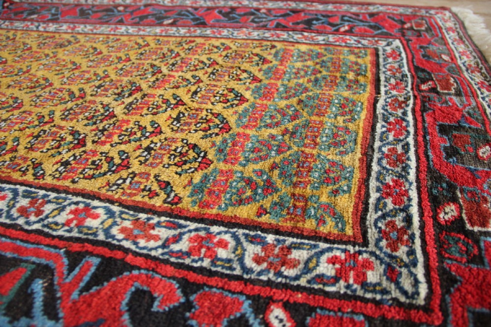 119 x 328cm Antique Kurdish Bidjar Runner View IX
