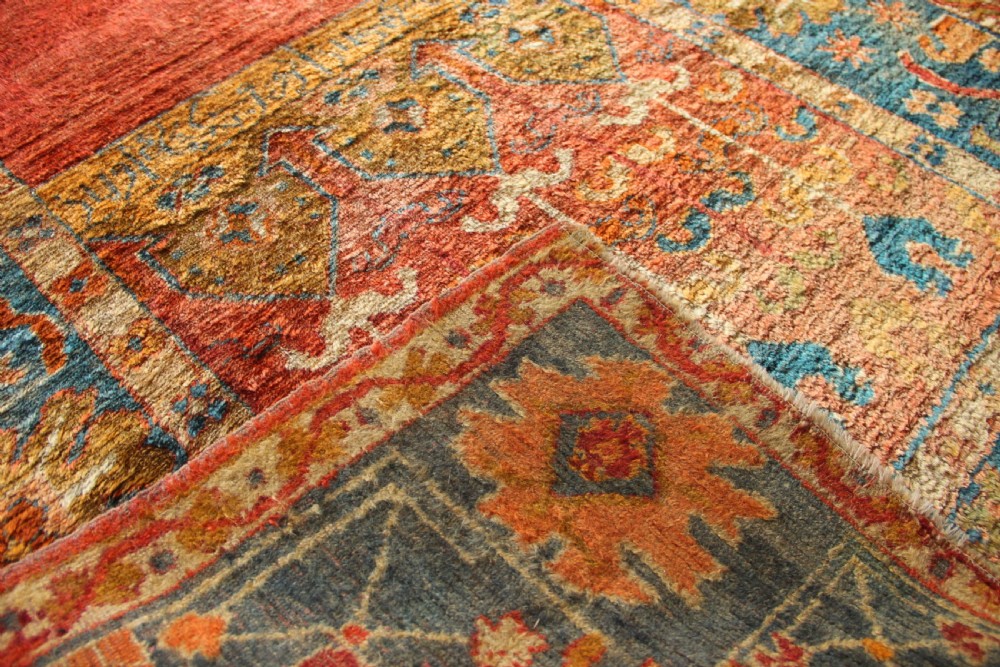 136 x 221cm Antique Angora Ushak or Oushak Rug View VII