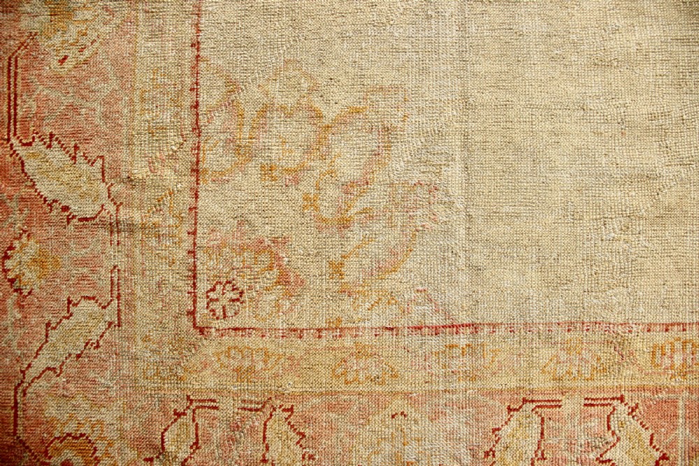 310 x 390cm Antique Oushak or Ushak Carpet View IV