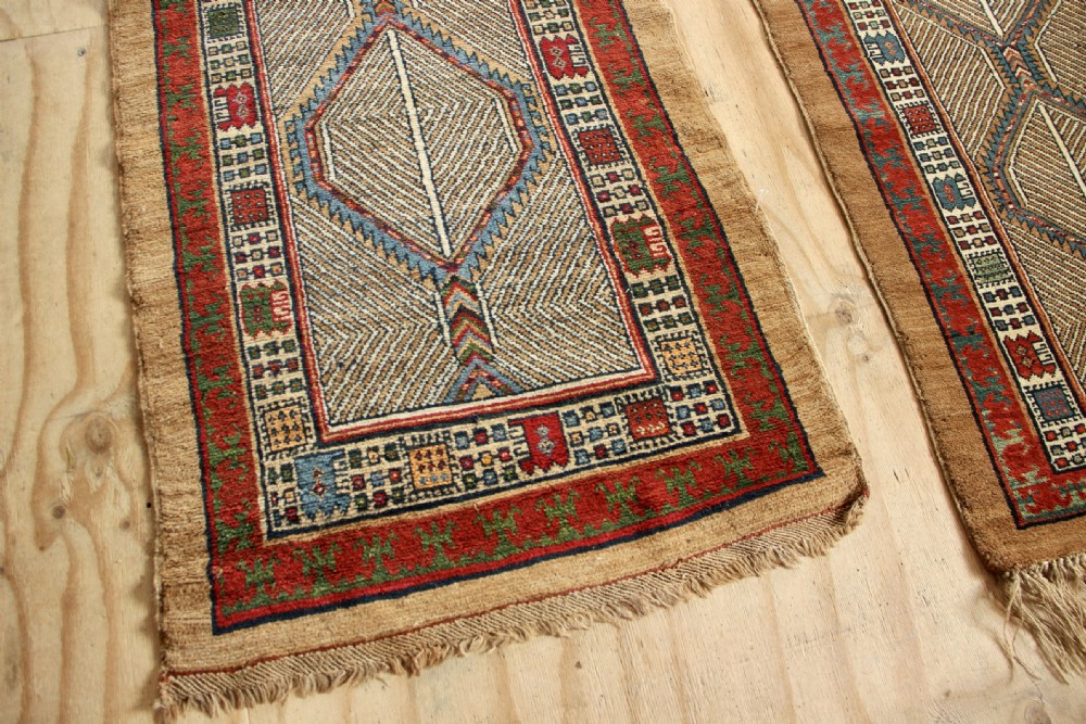 Near Pair of Antique Narrow Runners View III