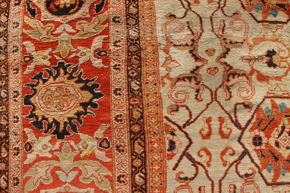 389 x 413cm Antique Ivory Ziegler & Co Carpet View VIII