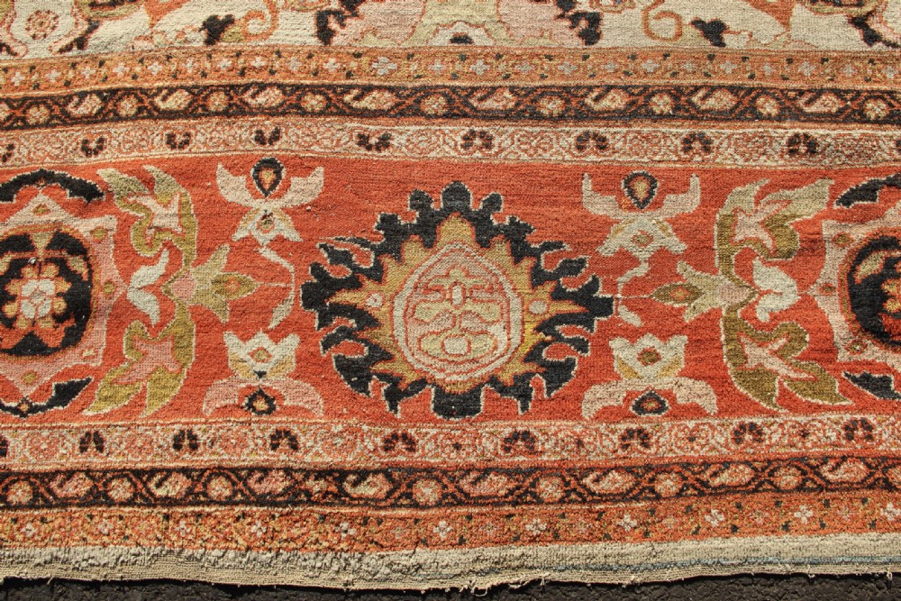 389 x 413cm Antique Ivory Ziegler & Co Carpet View IX