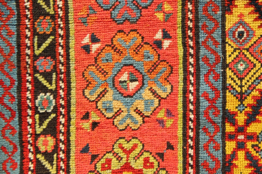 121 x 314cm Antique Genje Caucasian Runner View IV
