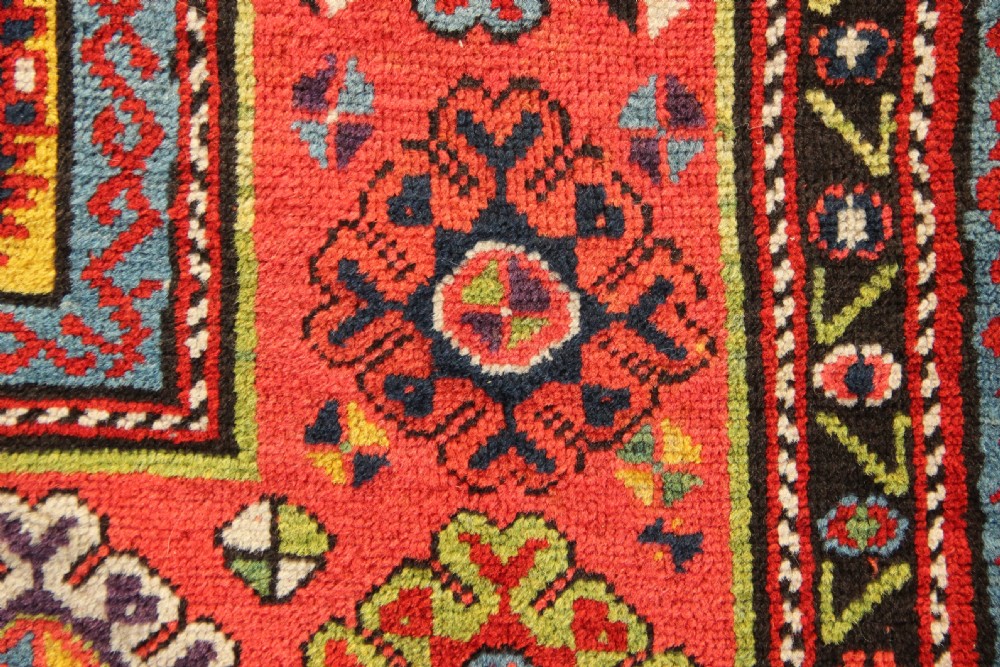 121 x 314cm Antique Genje Caucasian Runner View V