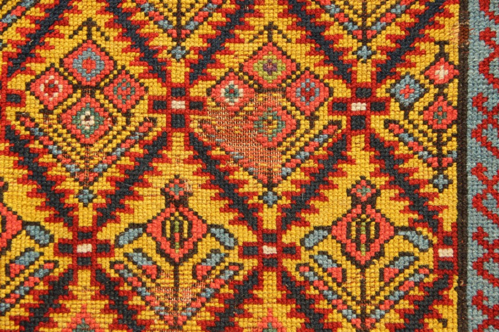 121 x 314cm Antique Genje Caucasian Runner View VIII