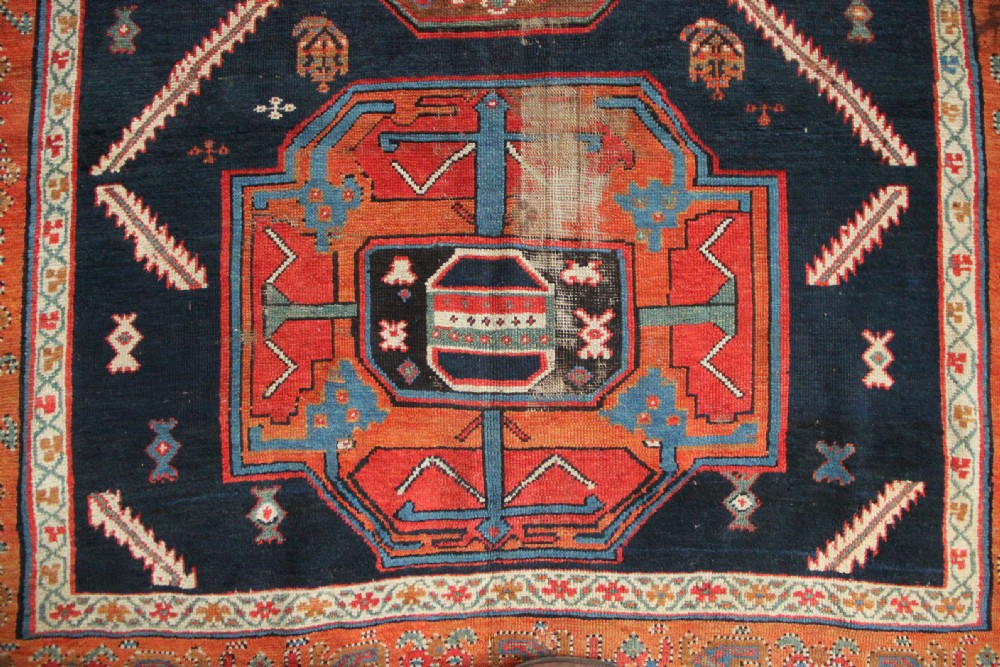 193 x 310cm Antique Veramin carpet View III