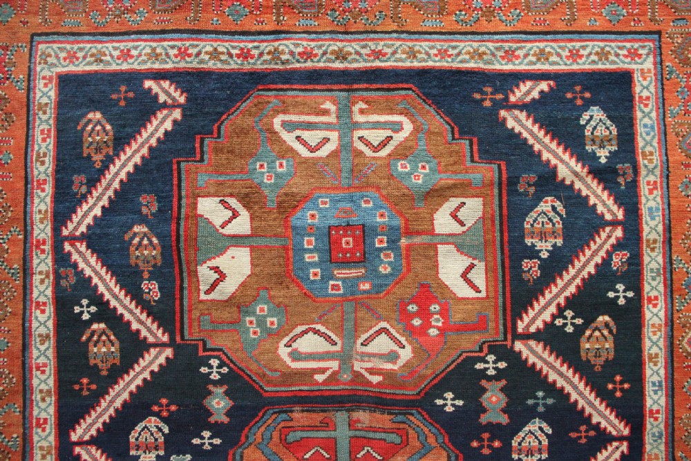 193 x 310cm Antique Veramin carpet View V